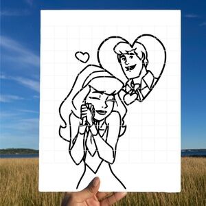 Paint Your Own Daphne Canvas,  Sip & Paint Canvas